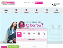 Tablet Screenshot of 1800approved.com.au